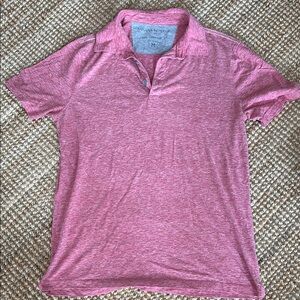 Banana Republic Pink Performance Polo Shirt